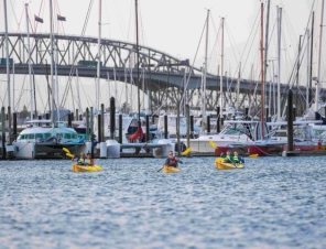3 kayaks
